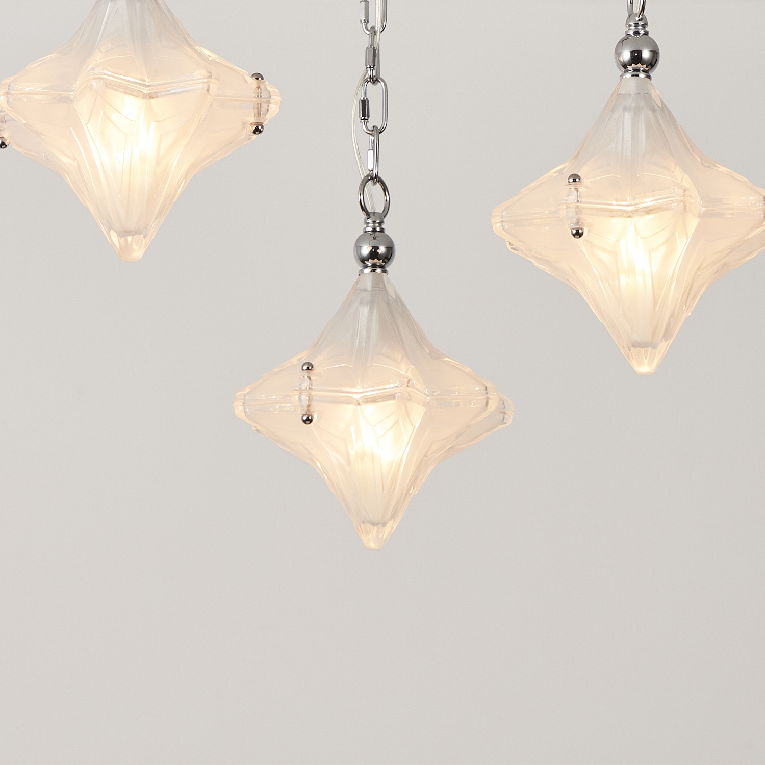 Vintage Italian Style Starburst Pendant 3