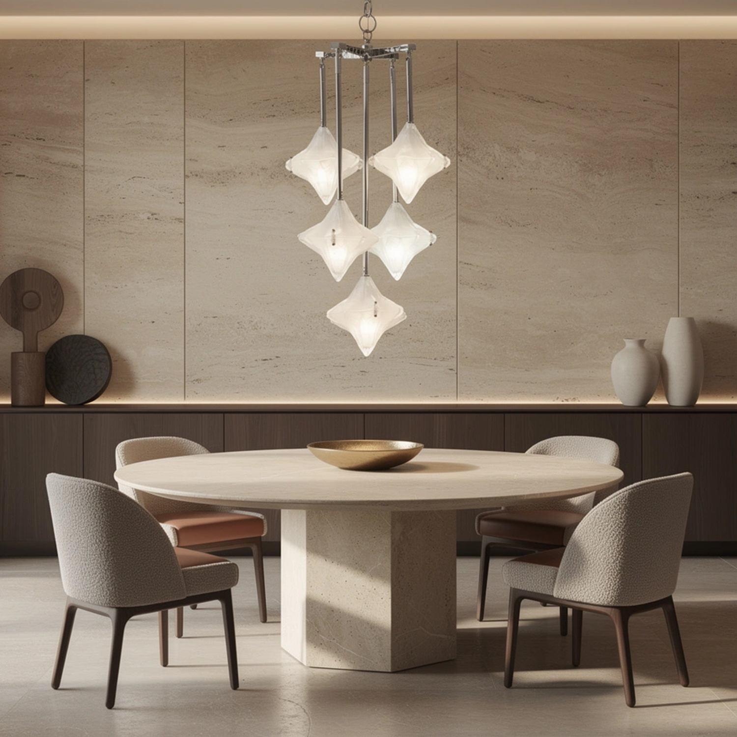 Vintage Italian Style Starburst Pendant