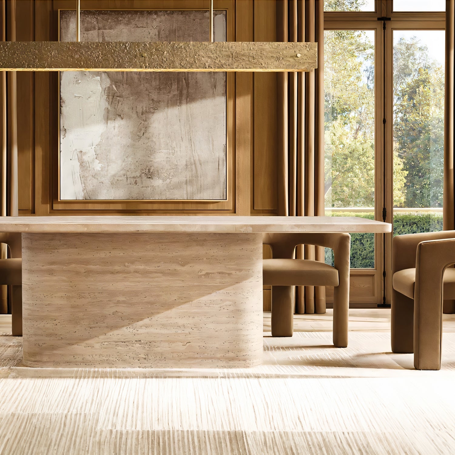 Vouvray Linear Chandelier