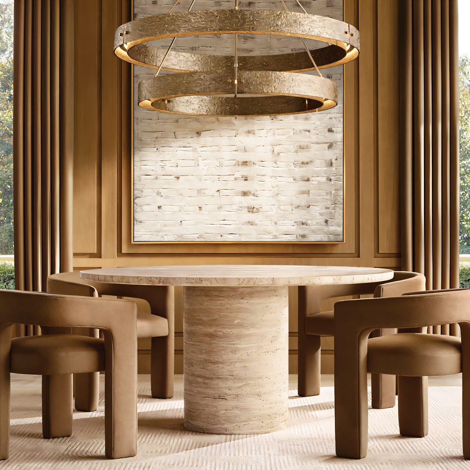 Vouvray Round Chandelier