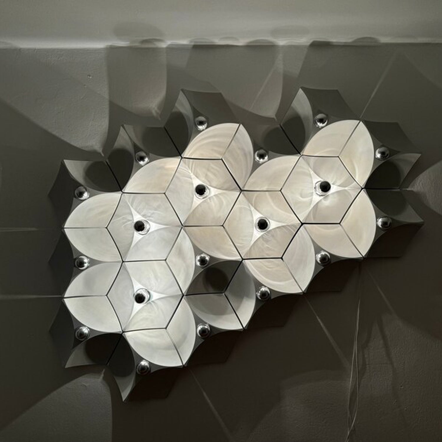 Wonderful Space Age Wall Light