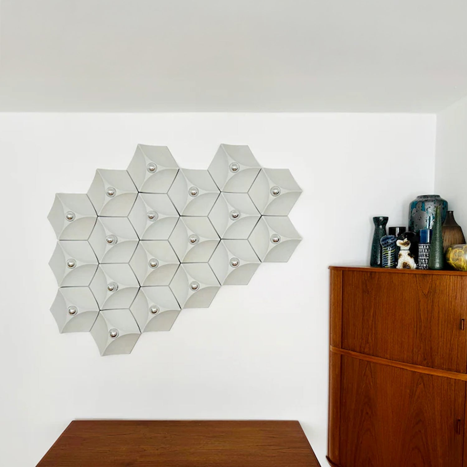 Wonderful Space Age Wall Light