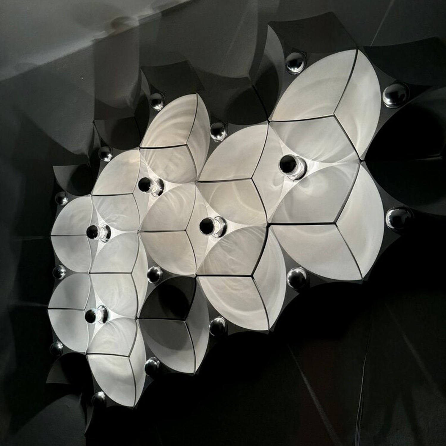 Wonderful Space Age Wall Light