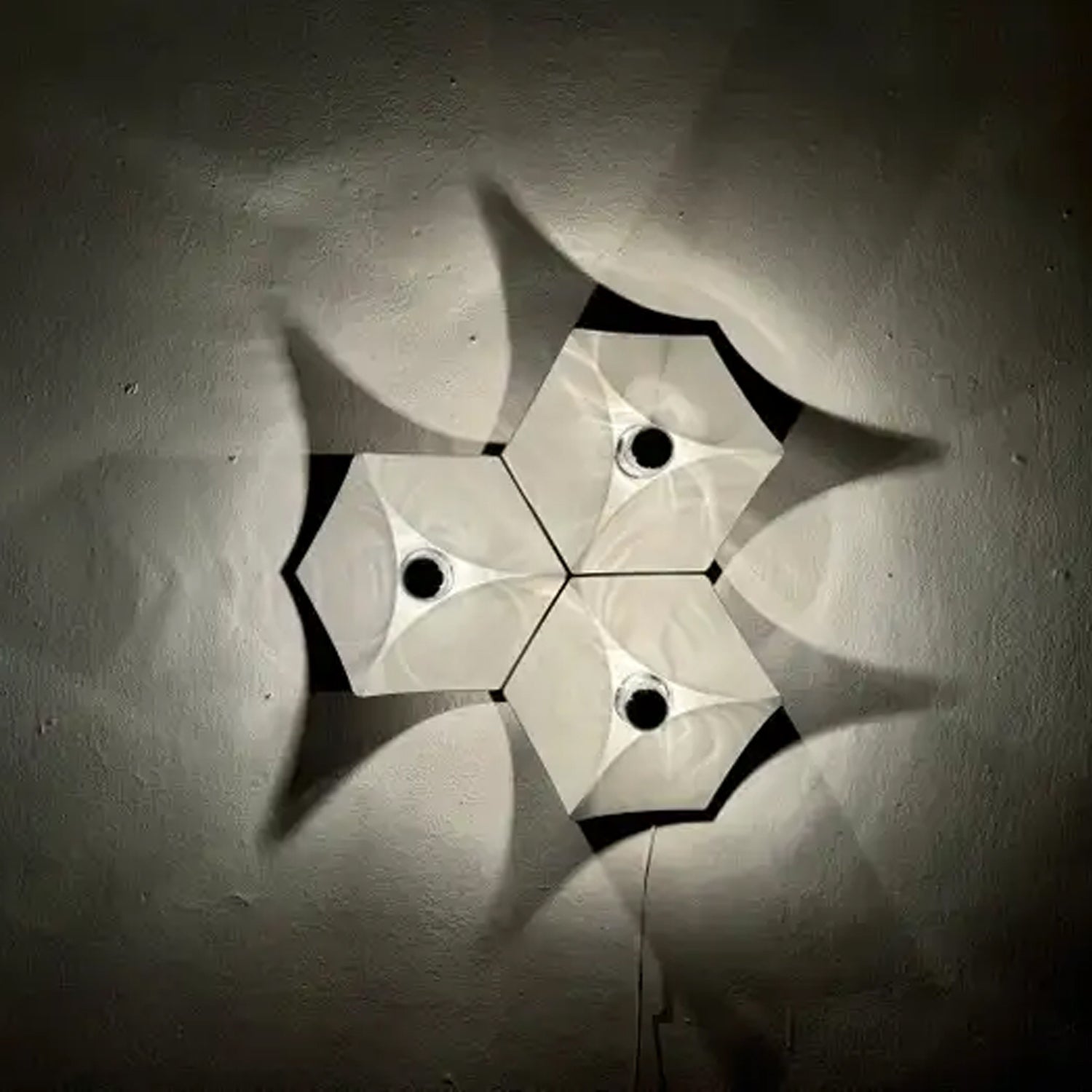 Wonderful Space Age Wall Light