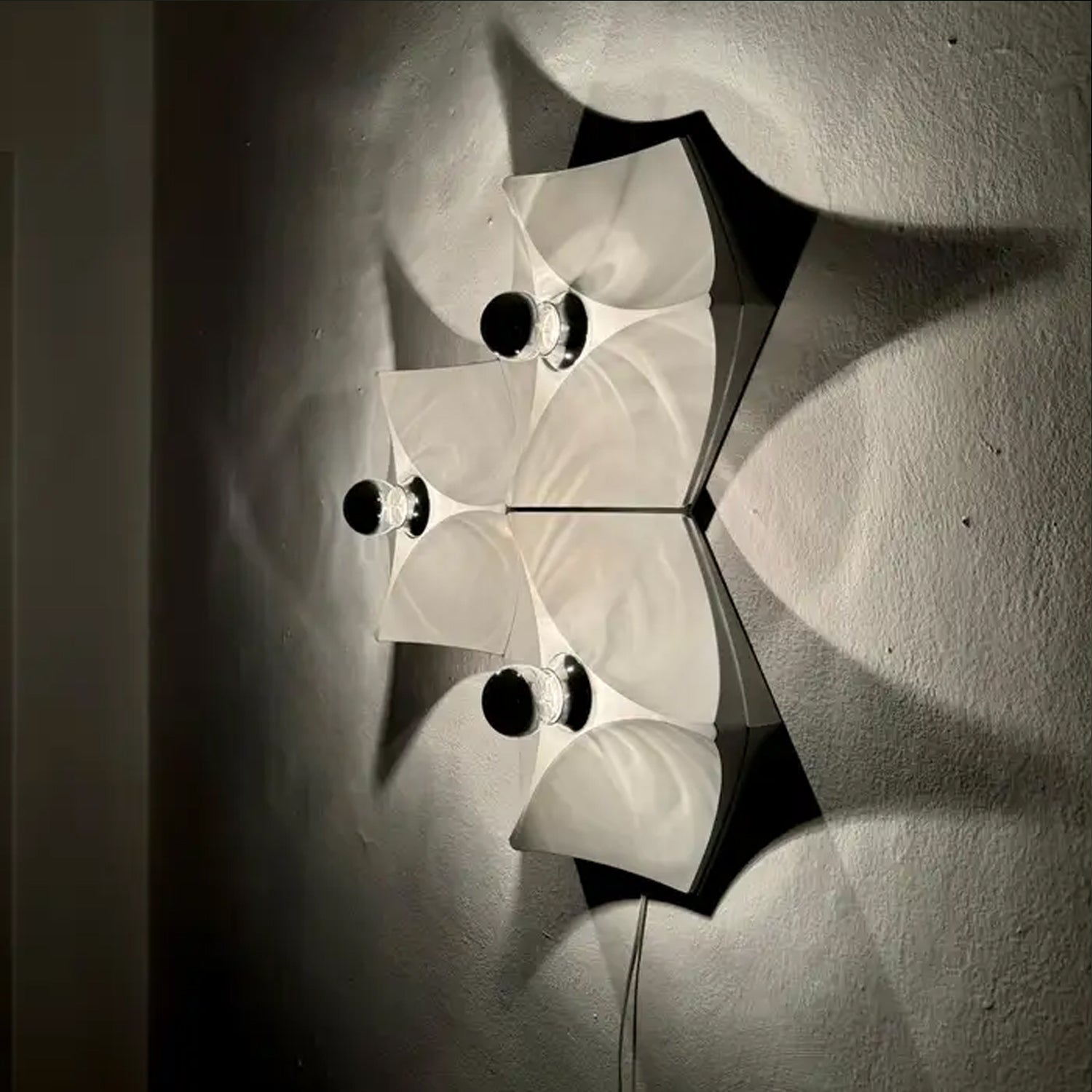 Wonderful Space Age Wall Light