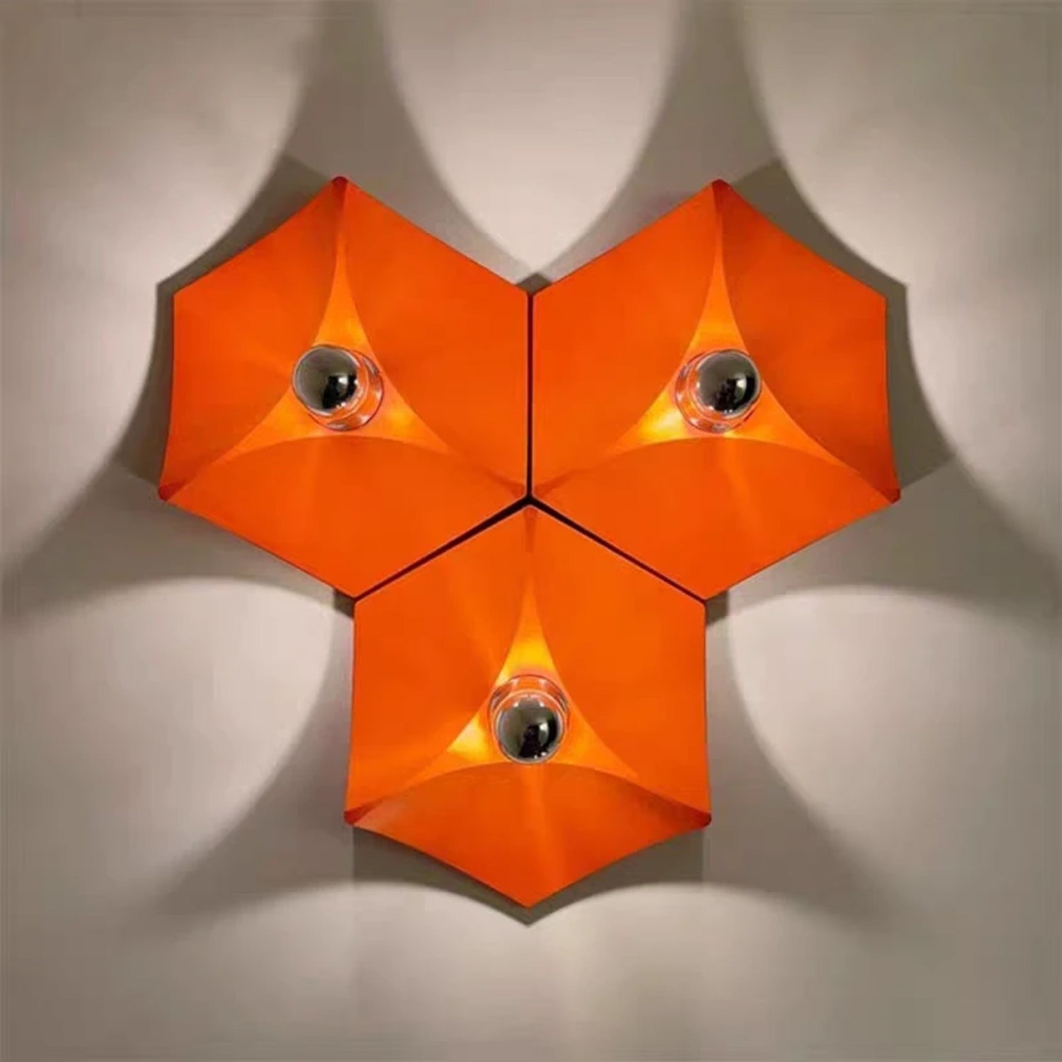Wonderful Space Age Wall Light