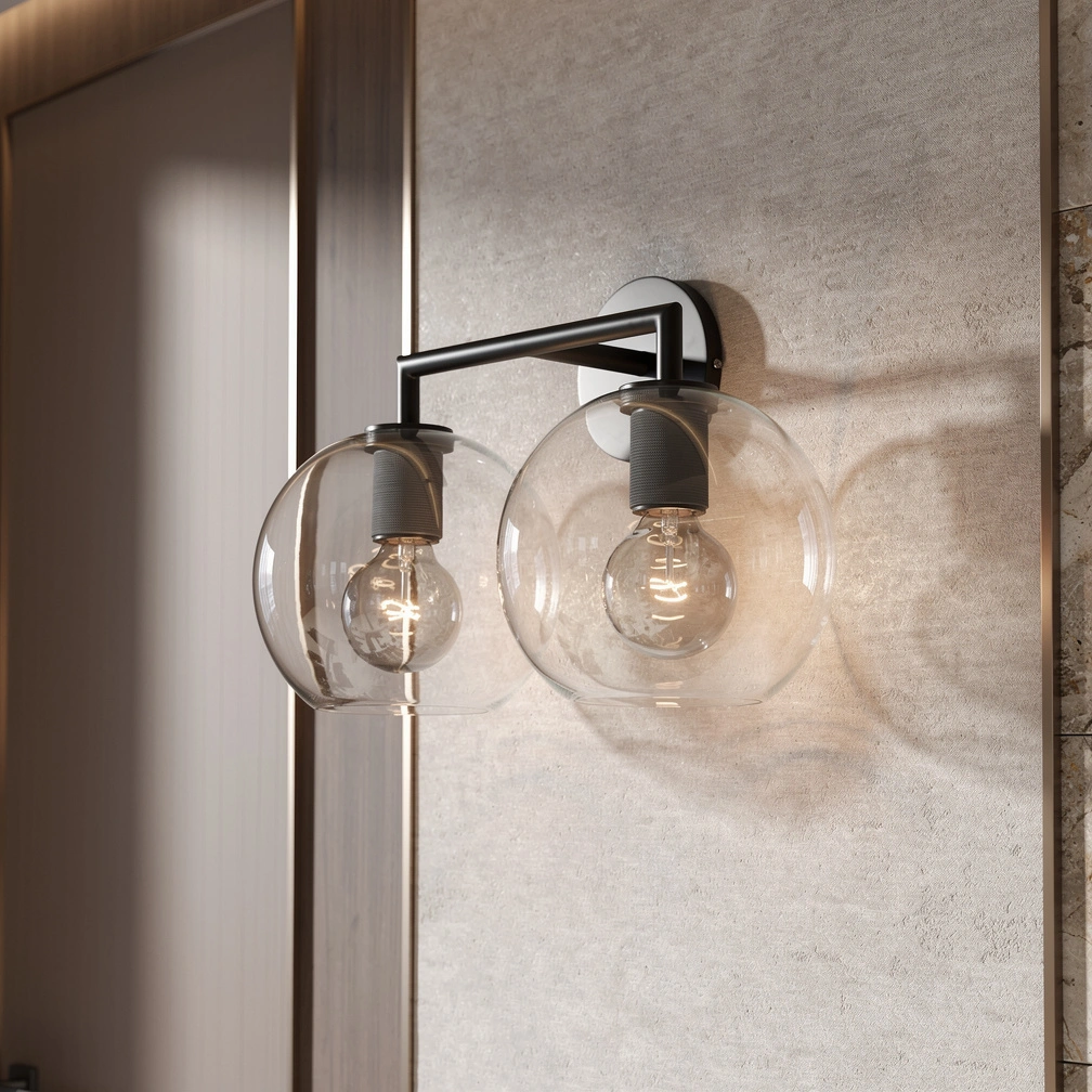 Utilitaire Globe Shade Sconce