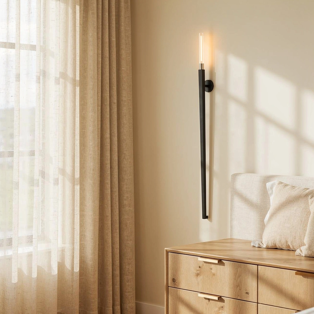 Cannele Torch Sconce