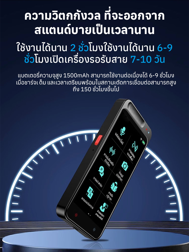 🌍📱แปลภาษาได้ 139 ภาษา | แปลภาพถ่ายทันที · ใช้งานแบบออฟไลน์ได้ · ผู้ช่วยเสียง AI