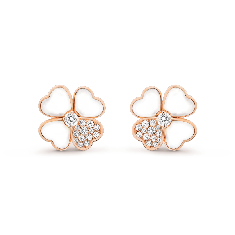 【2024】【Vancleef & Arpels】 コスモス イヤリング、ミディアムモデル