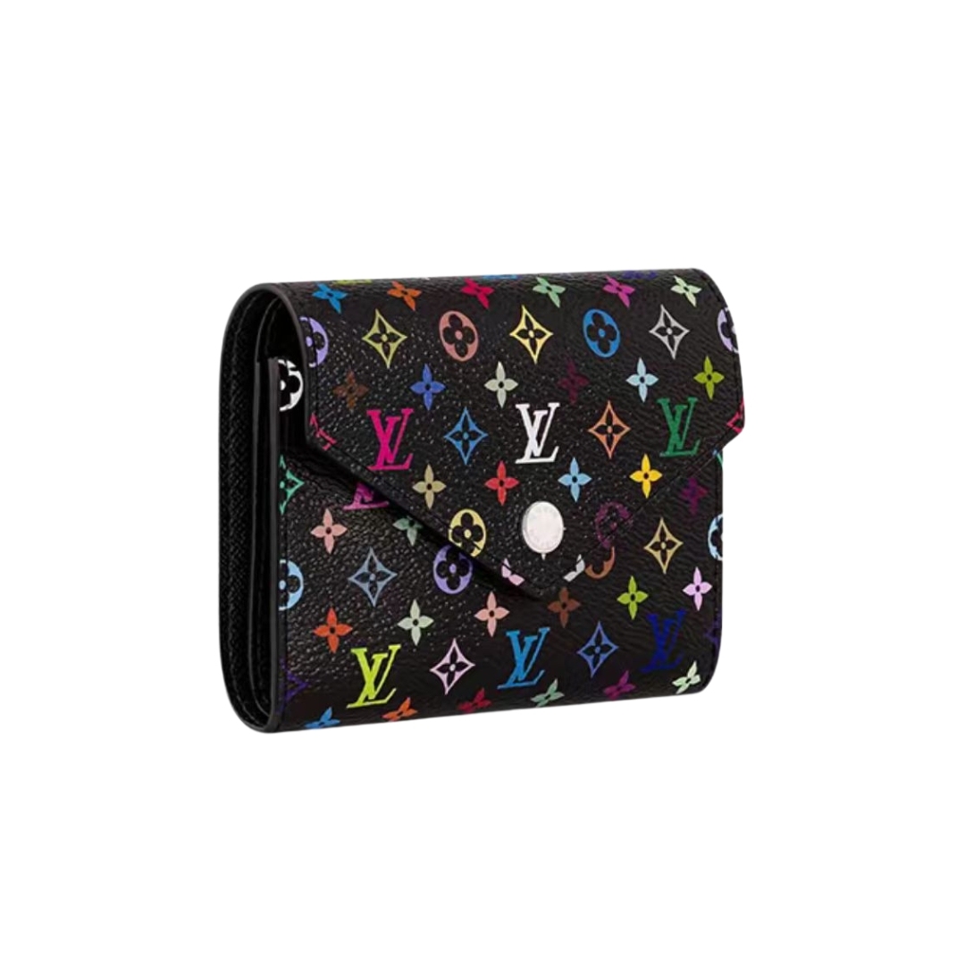 LOUIS VUITTON◇Victorine 折り畳み財布 M14163 12x9x2.5cm