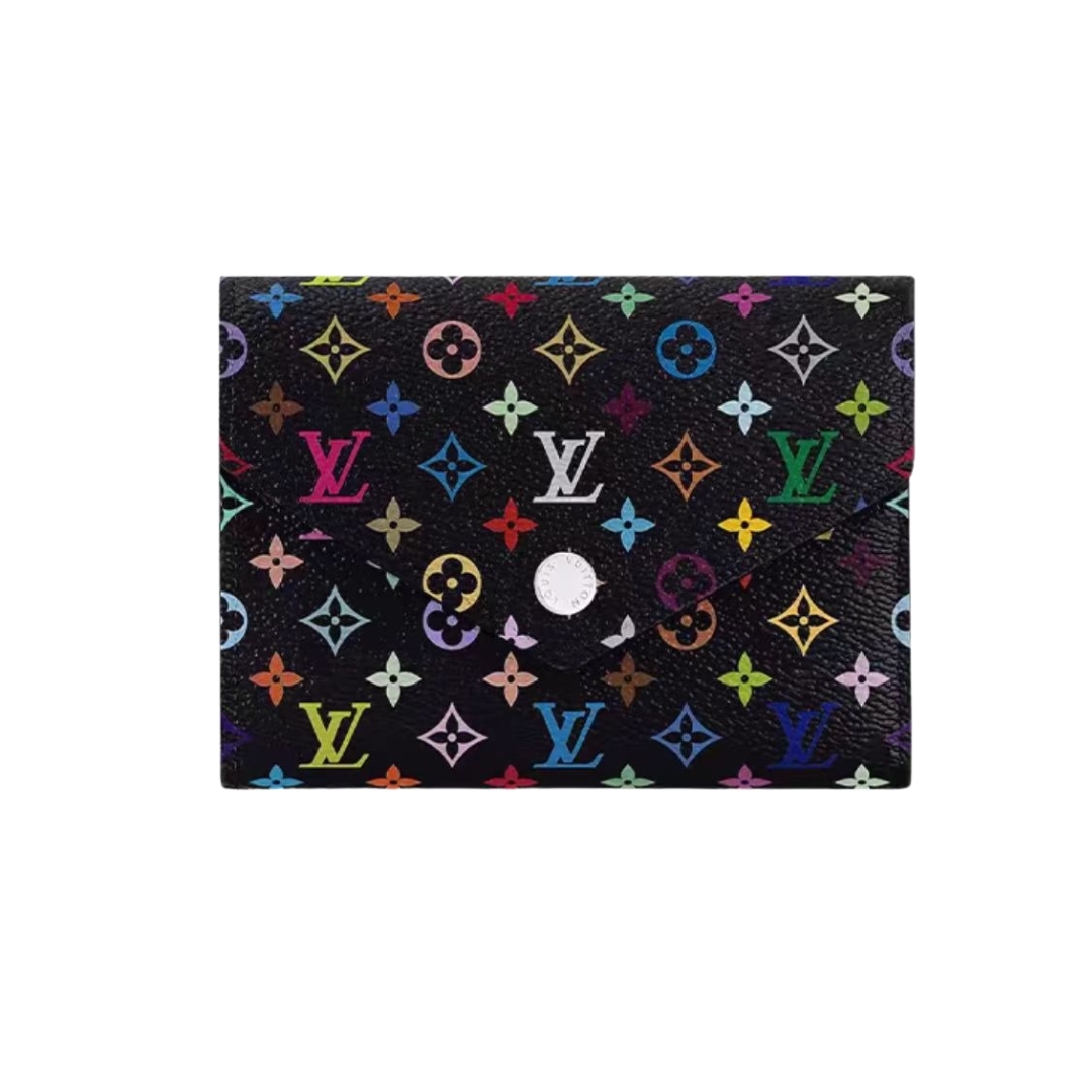 LOUIS VUITTON◇Victorine 折り畳み財布 M14163 12x9x2.5cm