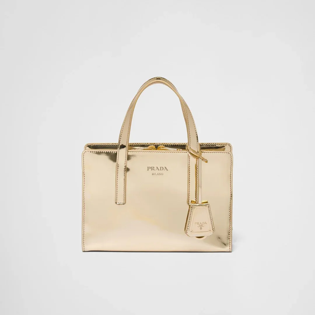 💃 富岡佳子愛用の金皮バッグ💓