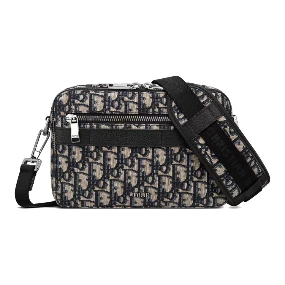 DIOR★オブリーク ジャカード ショルダーバッグ 22*15*6CM