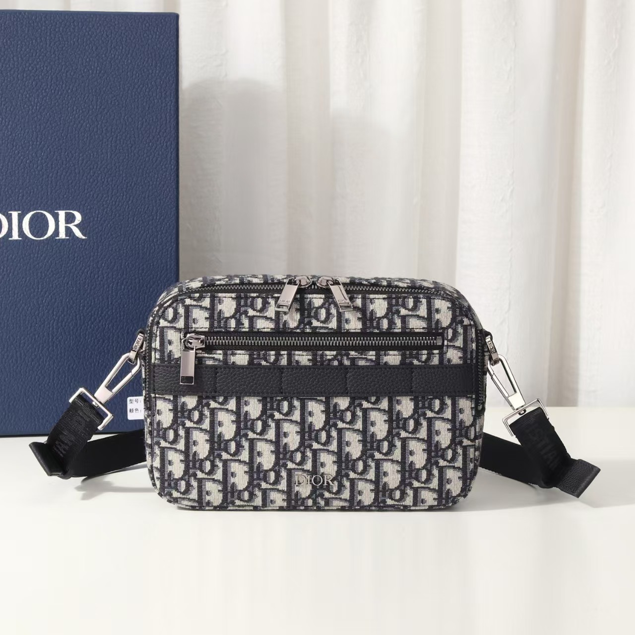 DIOR★オブリーク ジャカード ショルダーバッグ 22*15*6CM