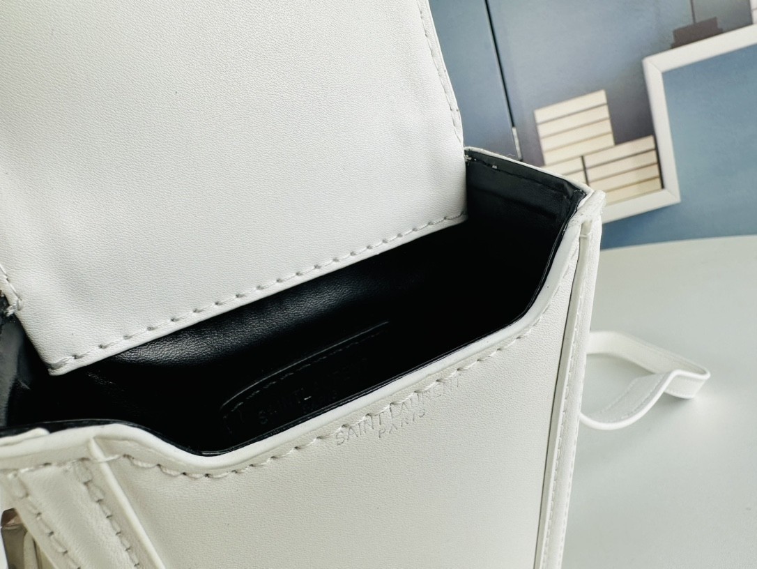 【SAINT LAURENT公式旗艦店】サンローラン HOBO スマホバッグ