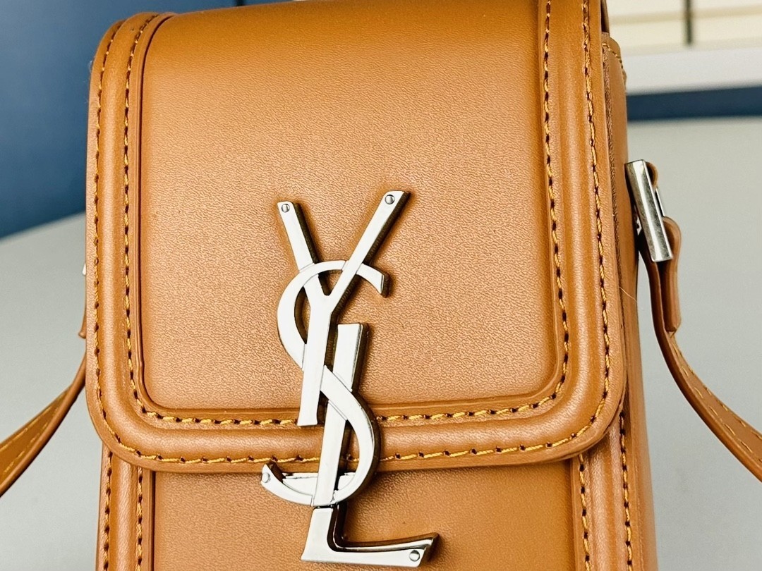 【SAINT LAURENT公式旗艦店】サンローラン HOBO スマホバッグ