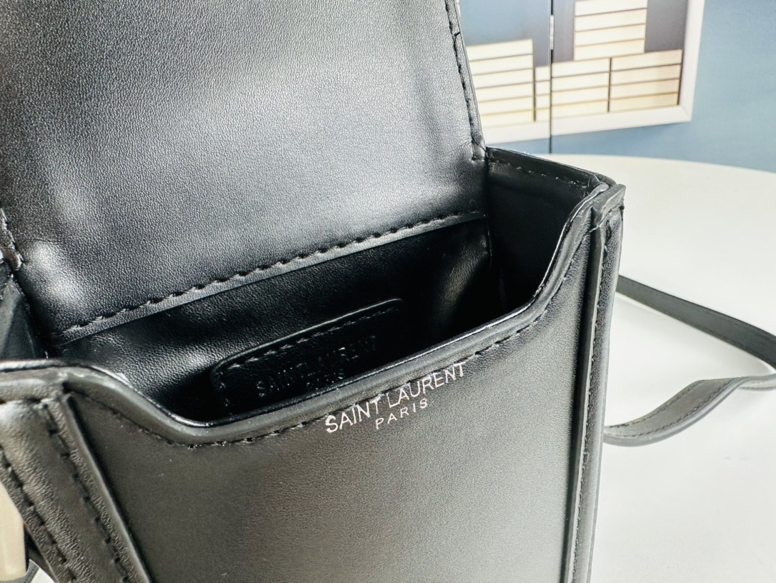 【SAINT LAURENT公式旗艦店】サンローラン HOBO スマホバッグ