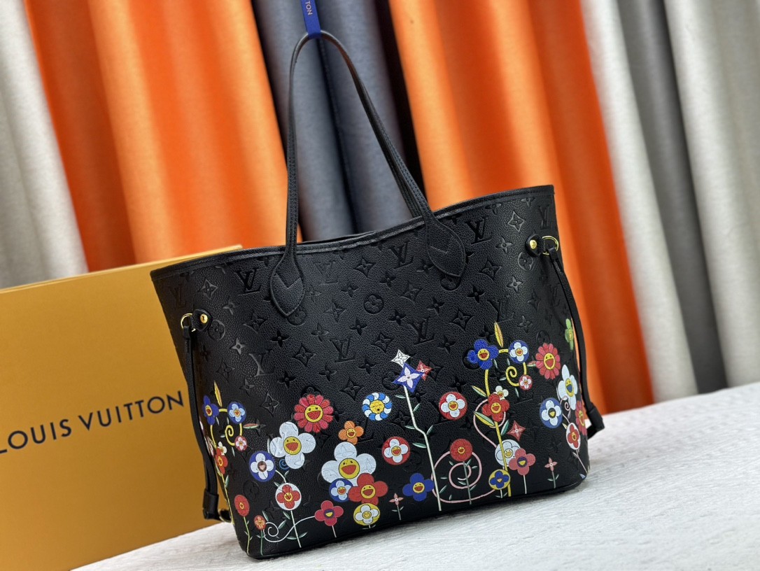 LOUIS VUITTON ルイヴィトン M13675 LV x TM NEVERFULL ハンドバッグ