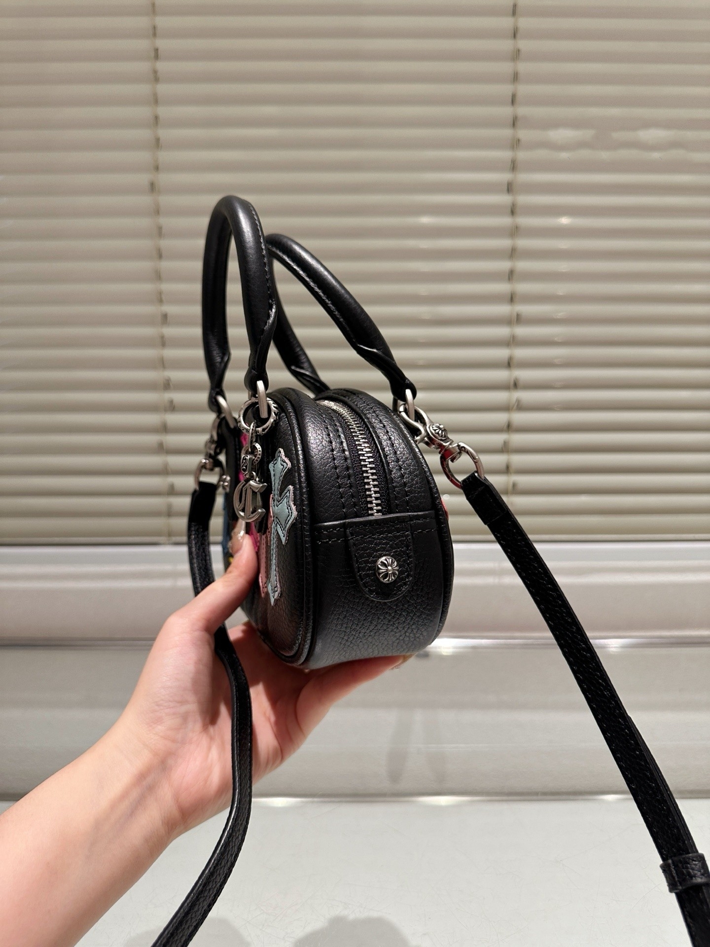 【CHROME HEARTS旗艦店】クロムハーツ ボウリングバッグ ショルダーバッグ