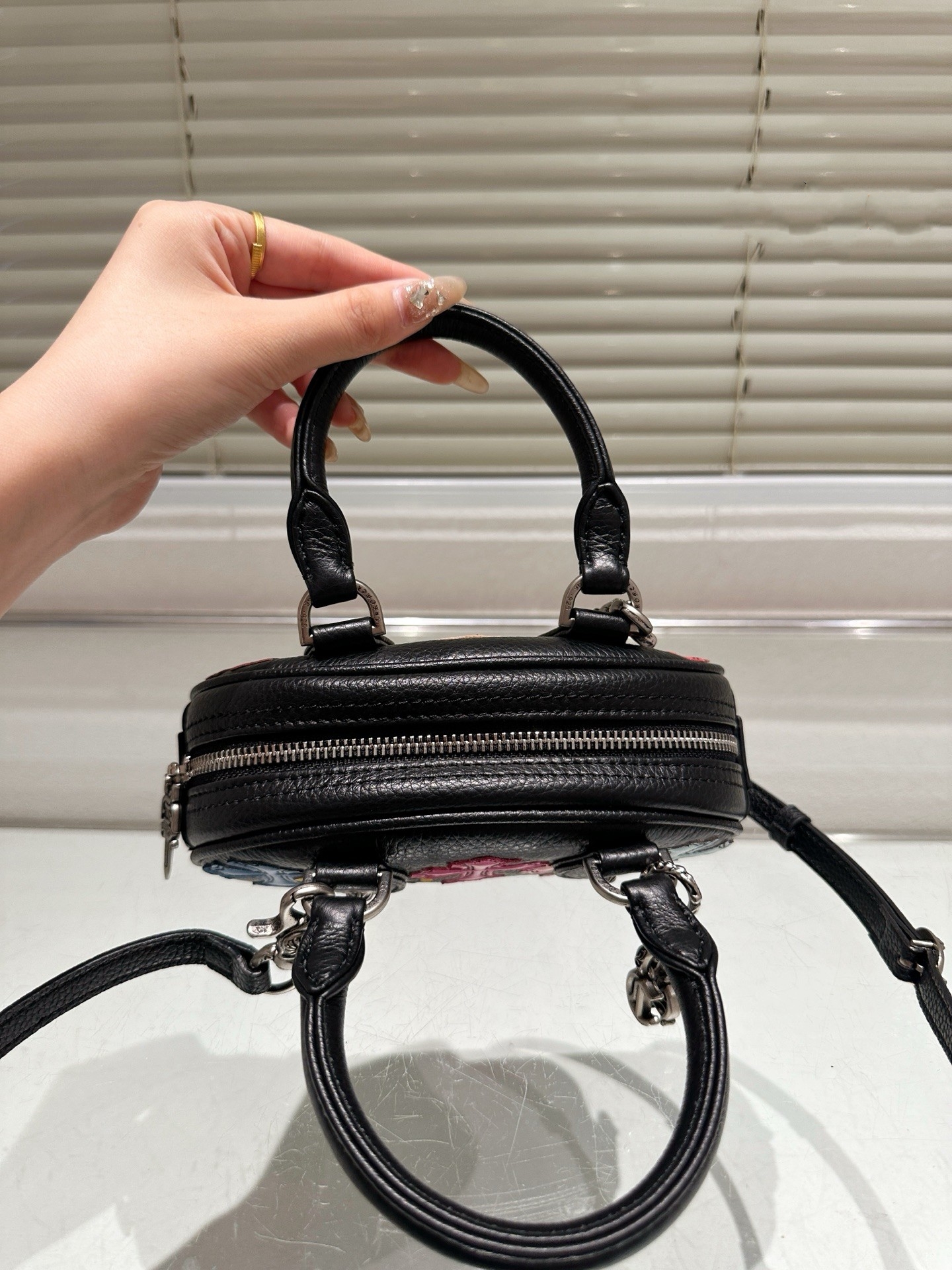 【CHROME HEARTS旗艦店】クロムハーツ ボウリングバッグ ショルダーバッグ