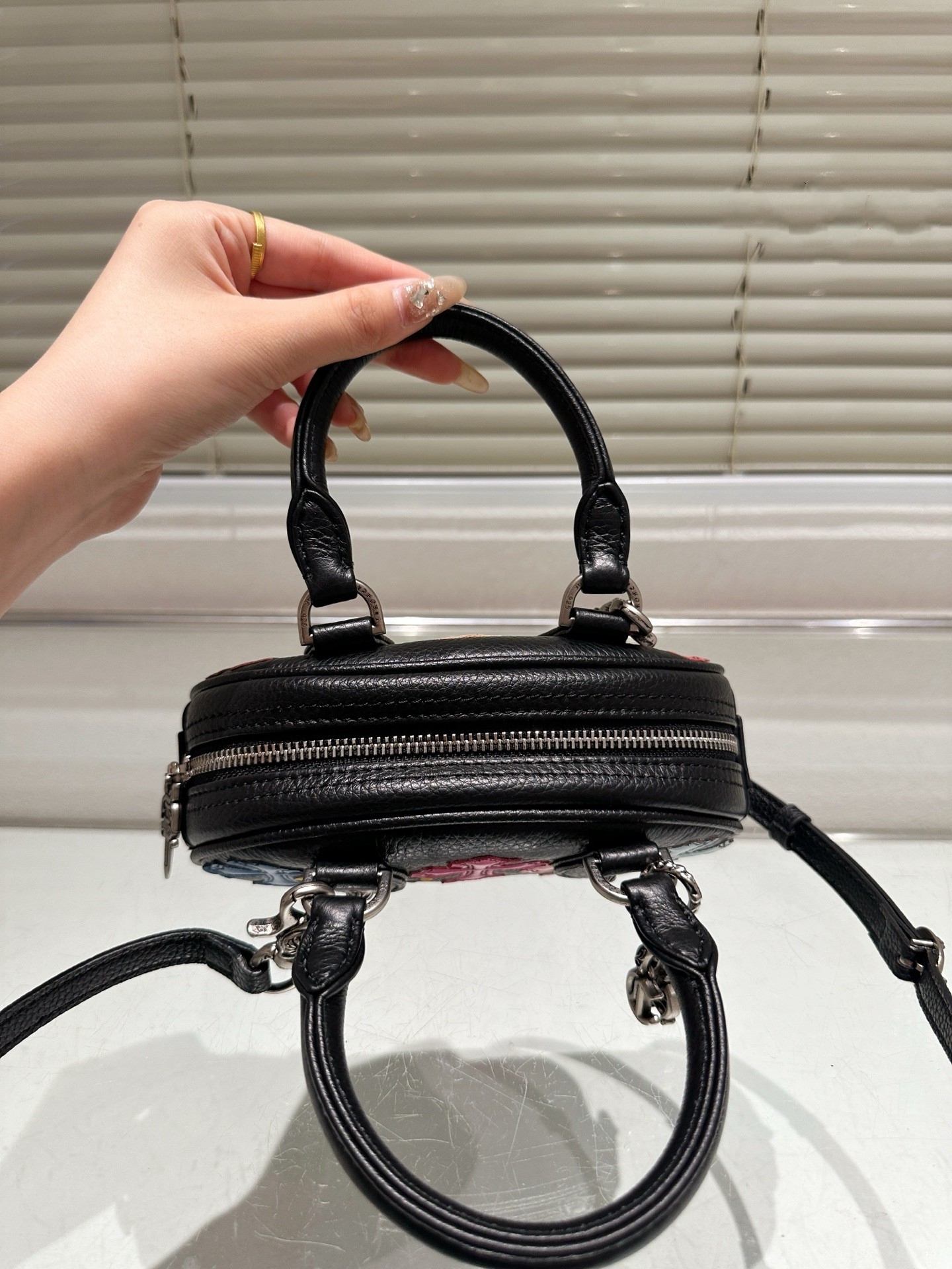 【CHROME HEARTS旗艦店】クロムハーツ ボウリングバッグ ショルダーバッグ