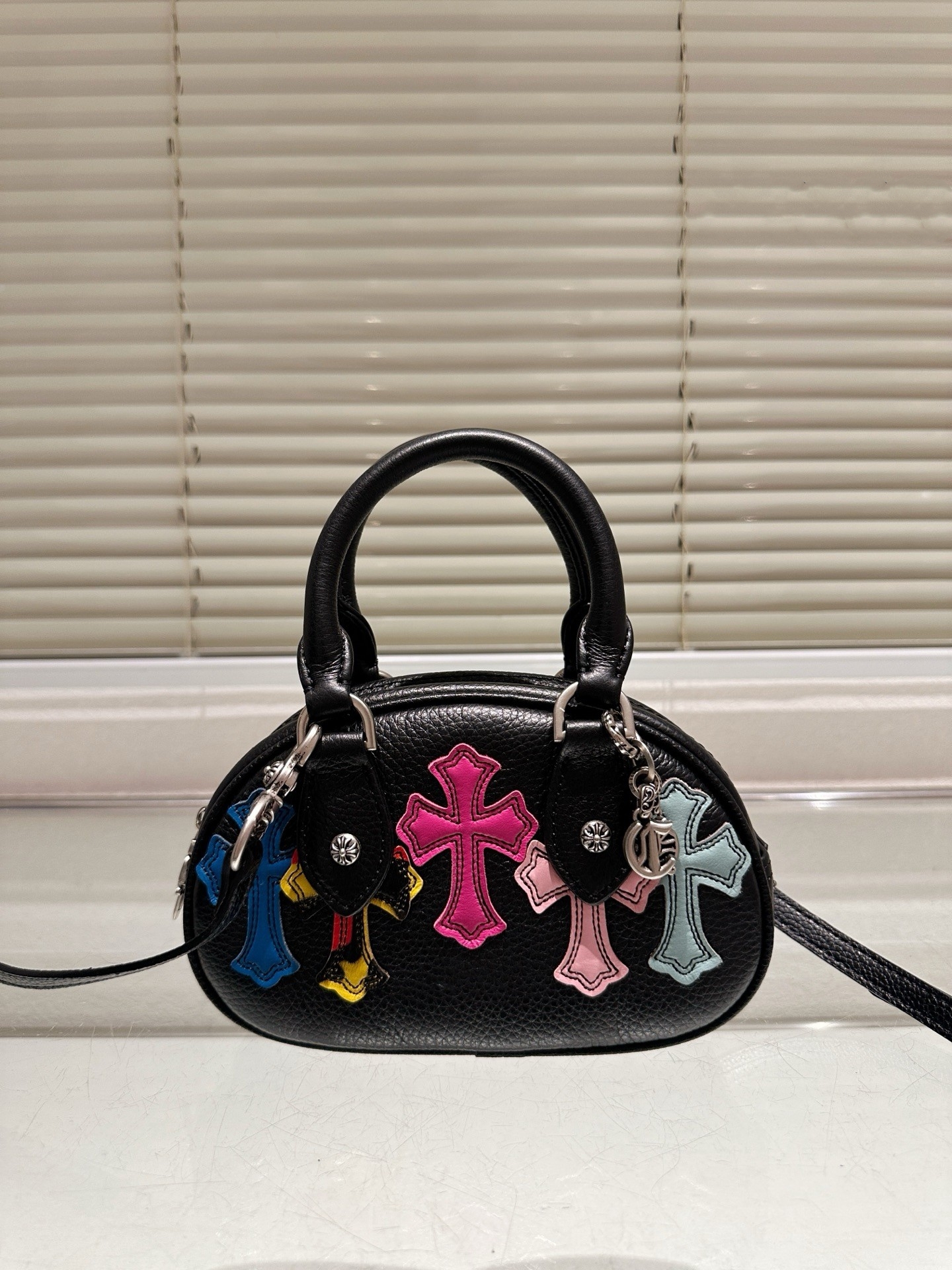 【CHROME HEARTS旗艦店】クロムハーツ ボウリングバッグ ショルダーバッグ