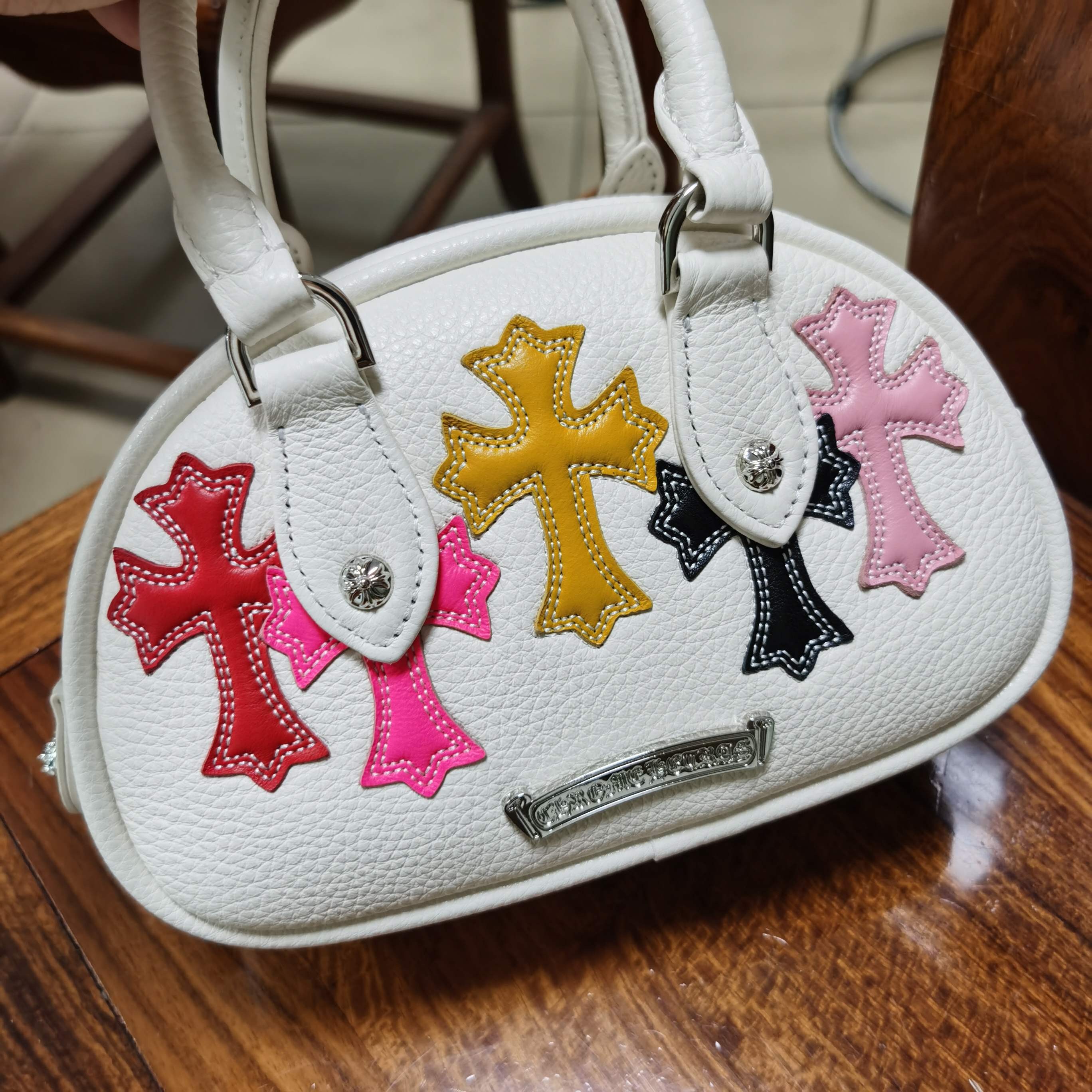 【CHROME HEARTS旗艦店】クロムハーツ ボウリングバッグ ショルダーバッグ