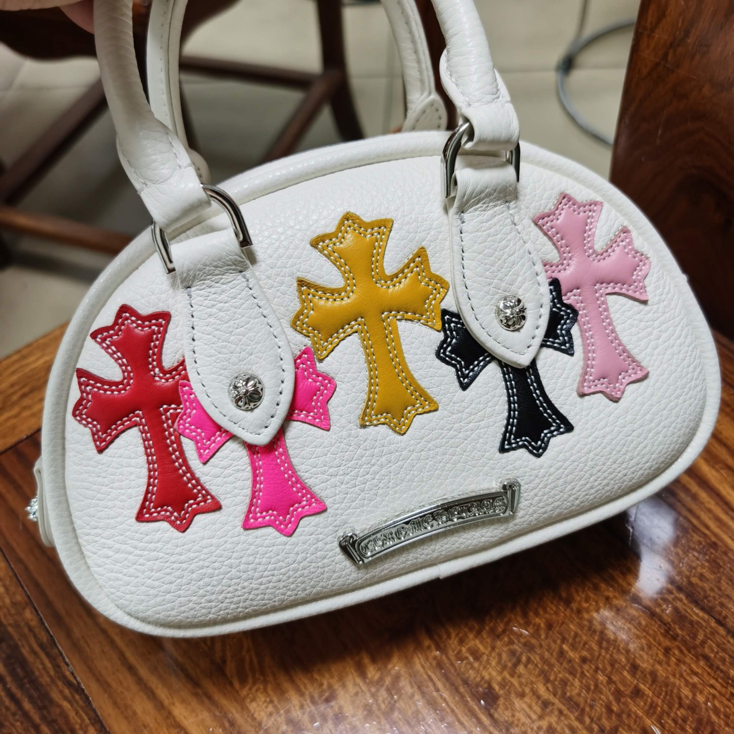 【CHROME HEARTS旗艦店】クロムハーツ ボウリングバッグ ショルダーバッグ