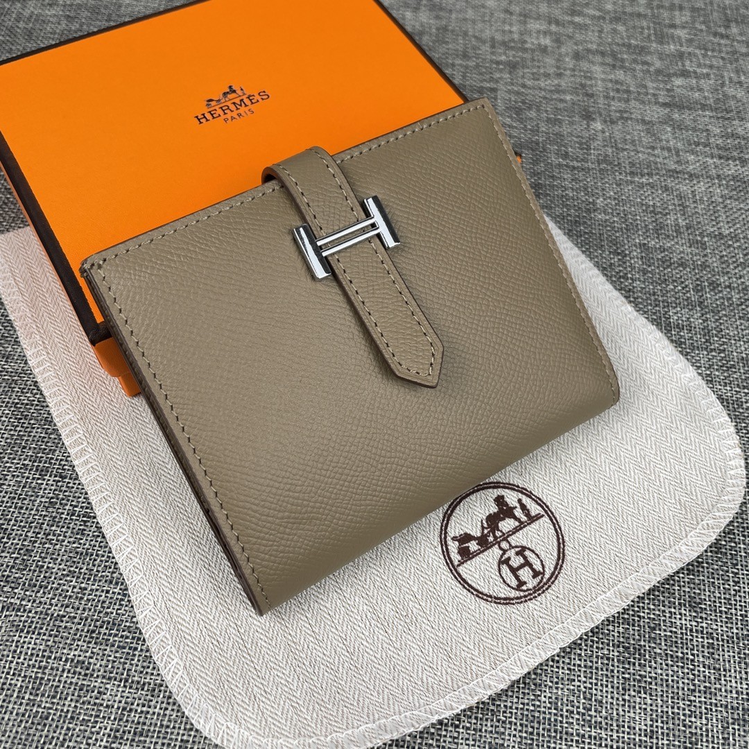 【HERMES旗艦店】エルメス 財布 ゴールド シルバー 12カラー