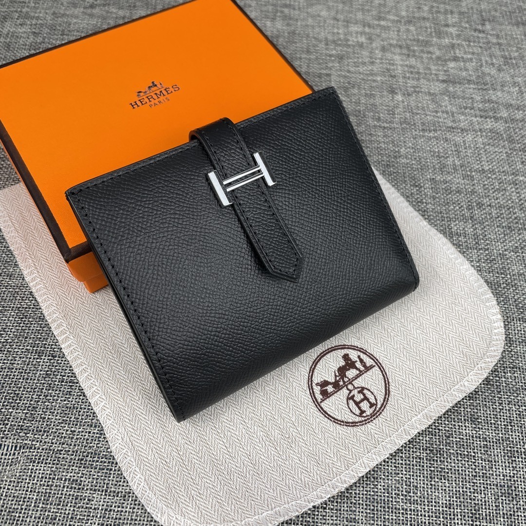 【HERMES旗艦店】エルメス 財布 ゴールド シルバー 12カラー