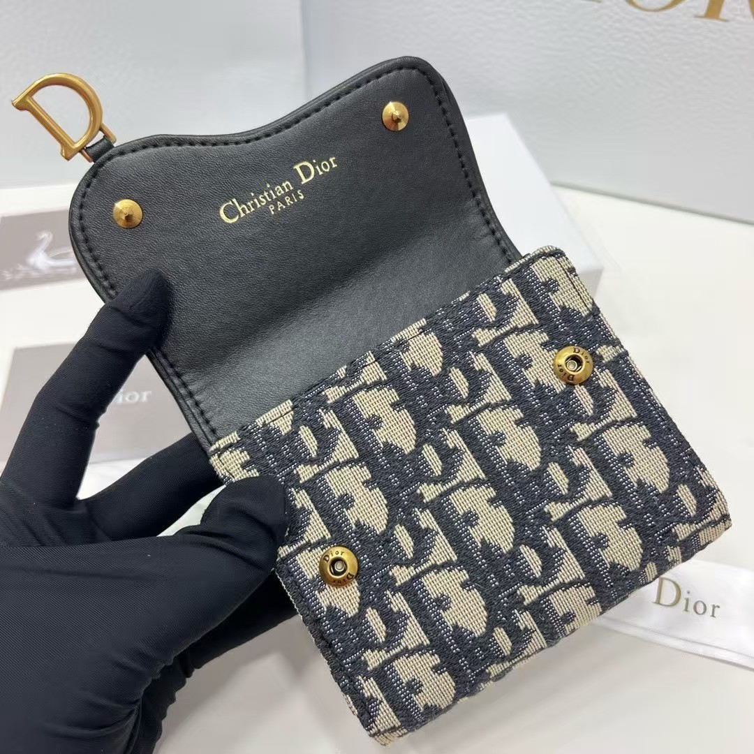 DIOR ディオール 多機能カードホルダー/財布 11*10*2cm