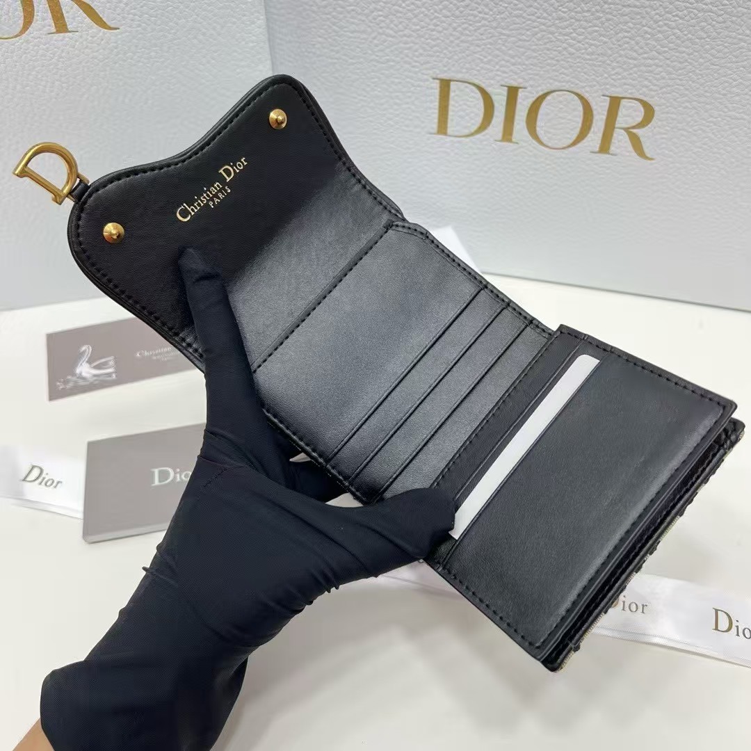 DIOR ディオール 多機能カードホルダー/財布 11*10*2cm