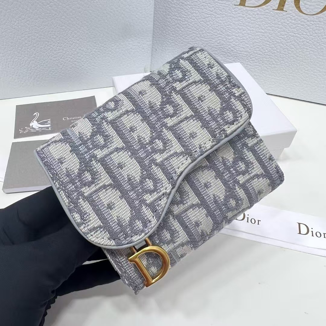 DIOR ディオール 多機能カードホルダー/財布 11*10*2cm
