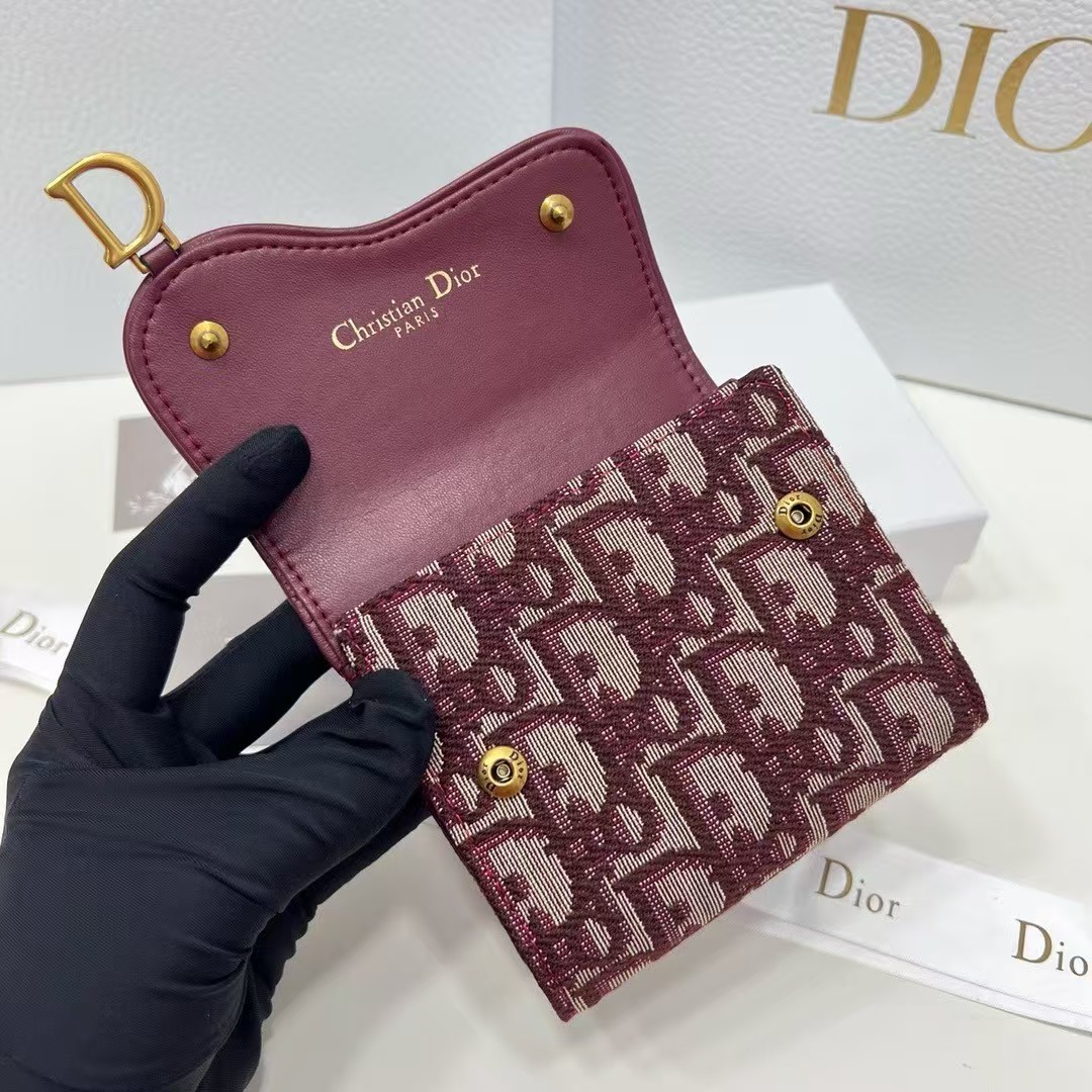 DIOR ディオール 多機能カードホルダー/財布 11*10*2cm