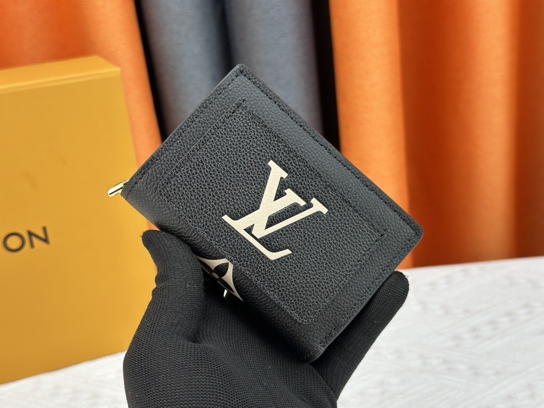 LOUIS VUITTON ルイヴィトン ☆ポルトフォイユ・クレア M82370  M80152 12*9*3.5cm