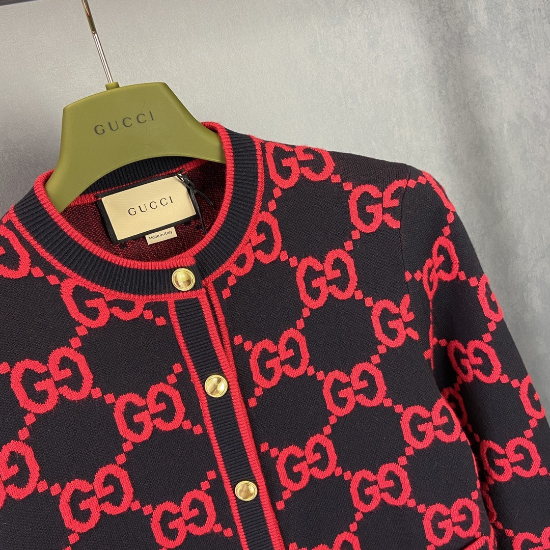 【GUCCI旗艦店】（グッチ）ニットカーディガン ご好評に付き再入荷！