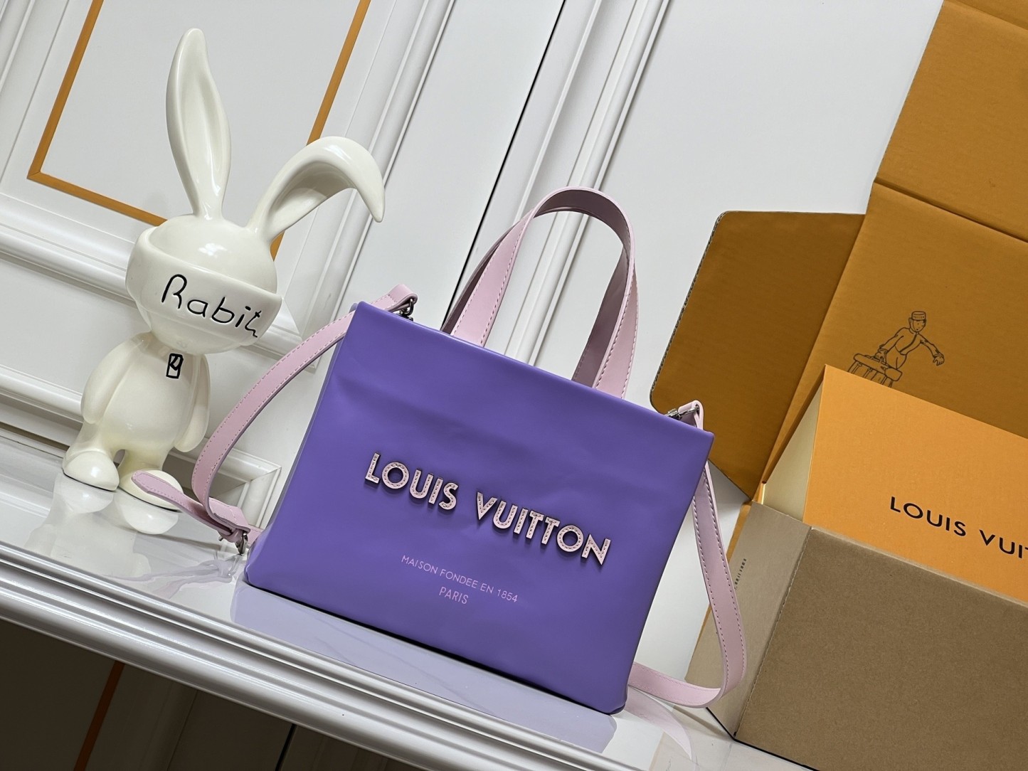 LOUIS VUITTON MINI SHOPPER TOT ハンドバッグ M13940