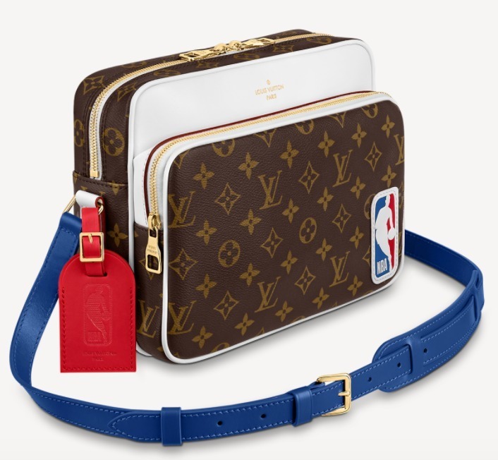 ♯LVXNBA*レア*【VUITTON】入手困難！上品スポーティ☆MESSENGER M45584M45583