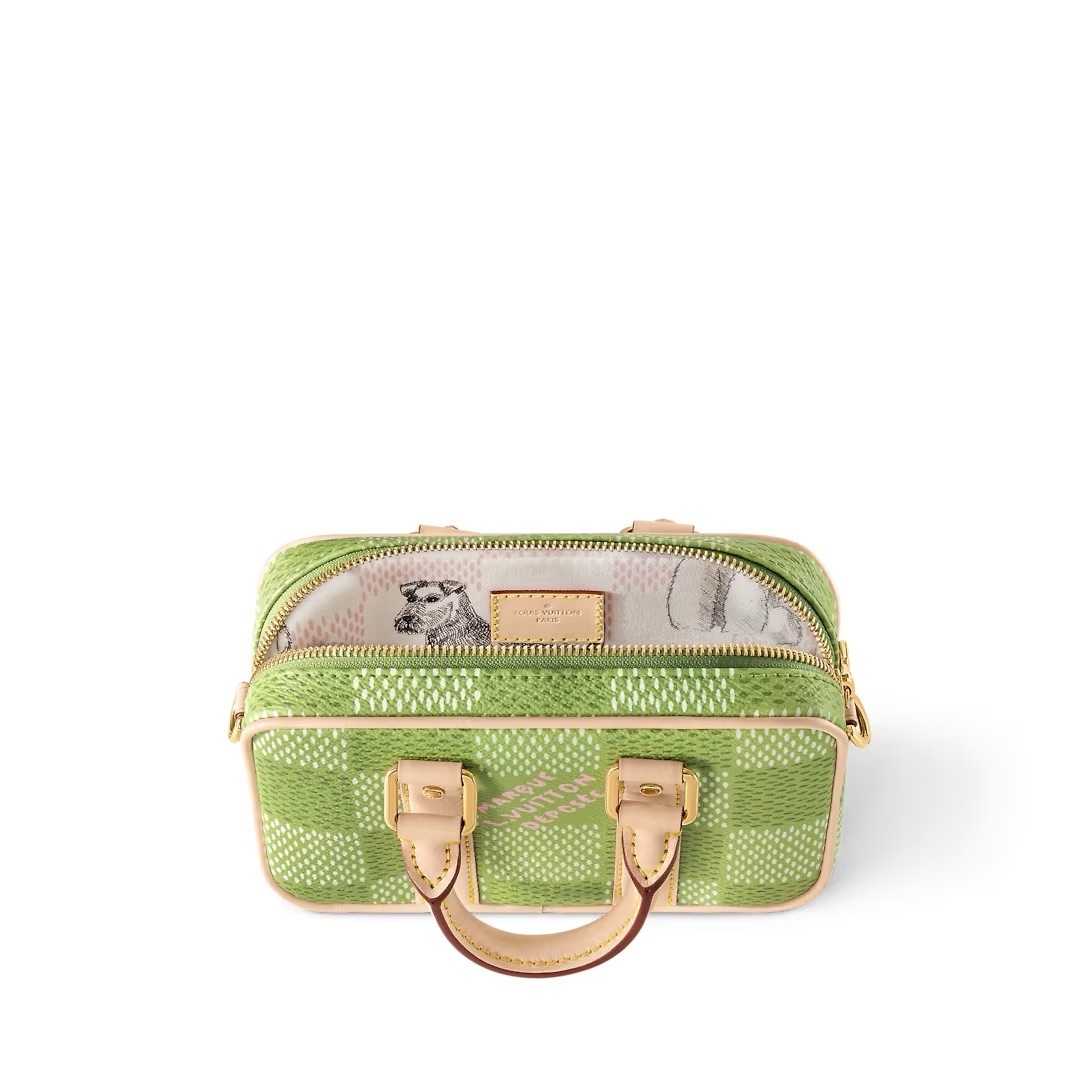 【LOUISVUITTON】【こだわりのディテール♪】ルイヴィトンナノポルトドキュマン N40643