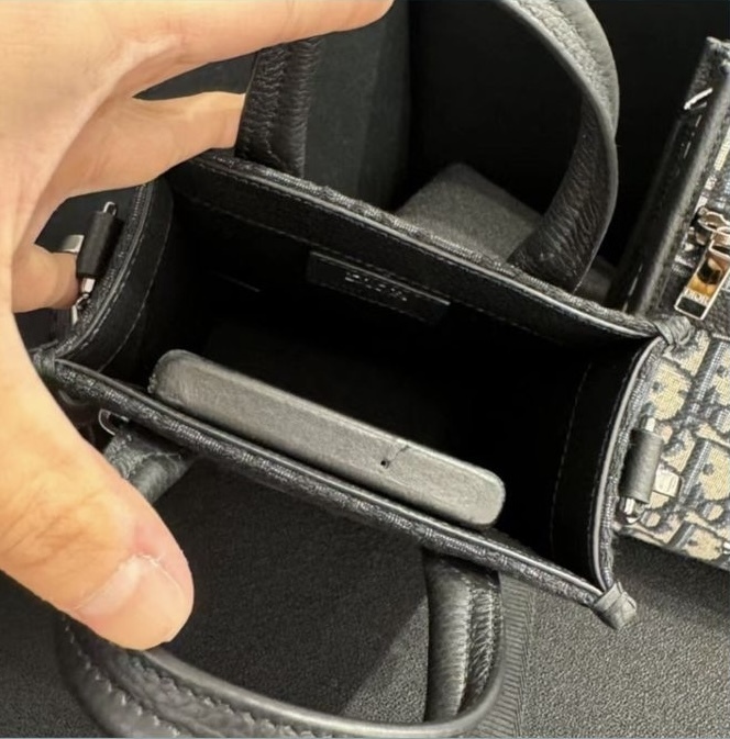 【男女OK★実用的】DIOR SAFARI ノースサウス ミニトートバッグ