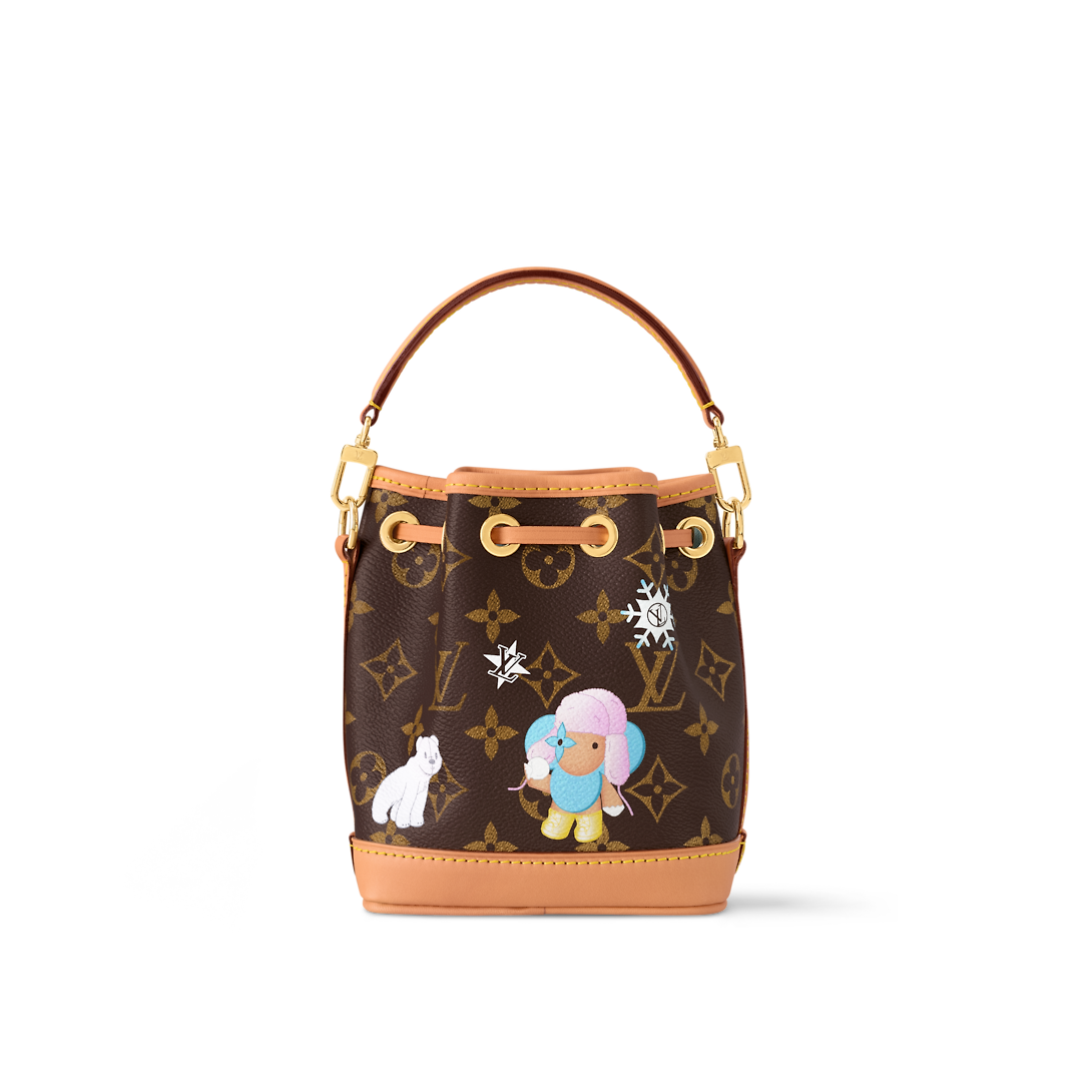 【LOUIS VUITTON旗艦店】ルイ・ヴィトン 2024年クリスマス限定 NANO NOÉ M12221