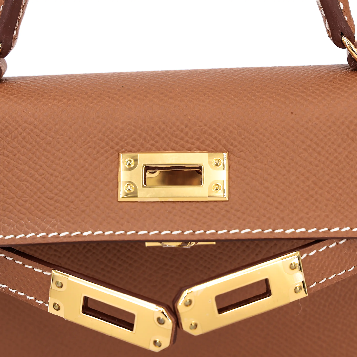 ランク NS 未使用品 HERMÈS エルメス ミニケリー2 ゴールド (37) エプソン ゴールド金具 W刻印