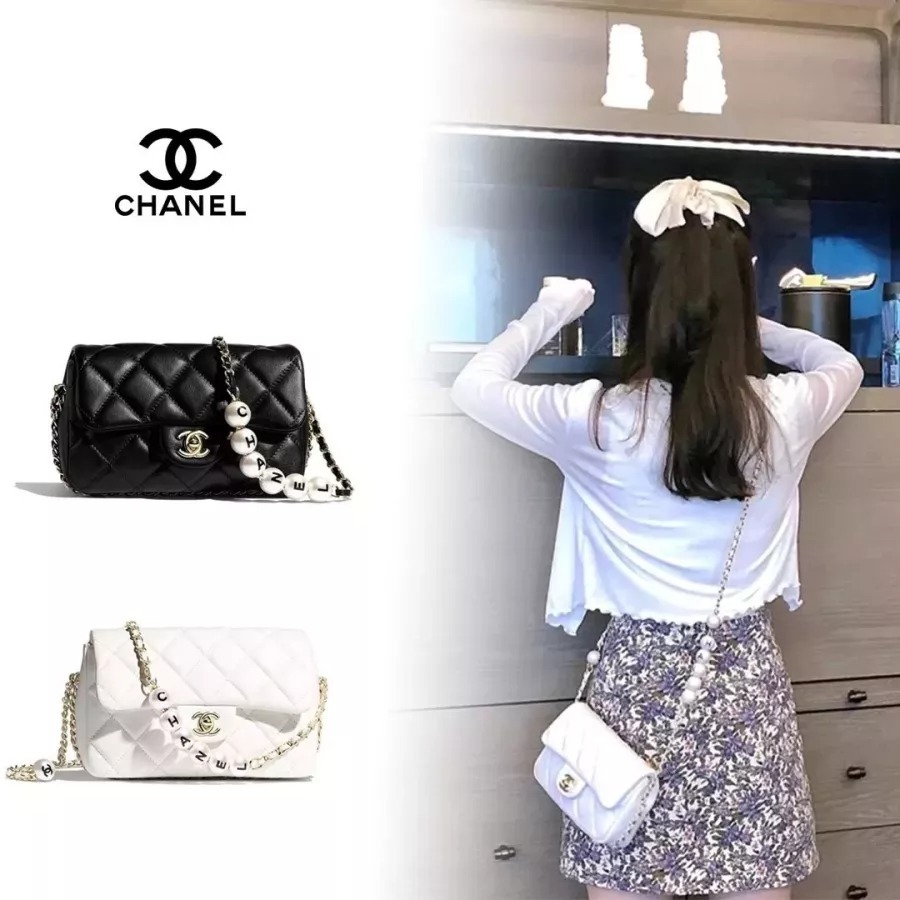 シャネル ラムスキン & コスチューム パール