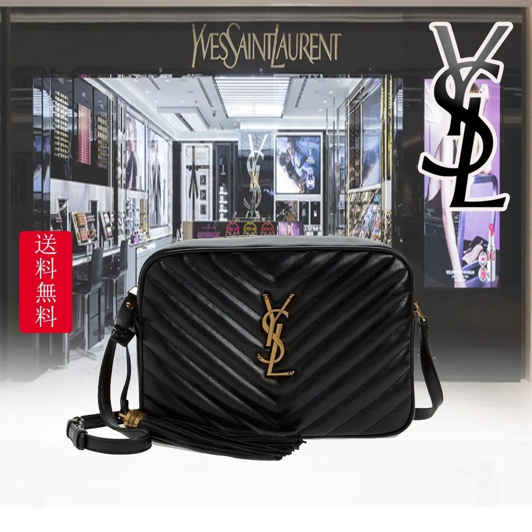 ★SAINT LAURENT*LOU ルー キルティング カメラバッグ