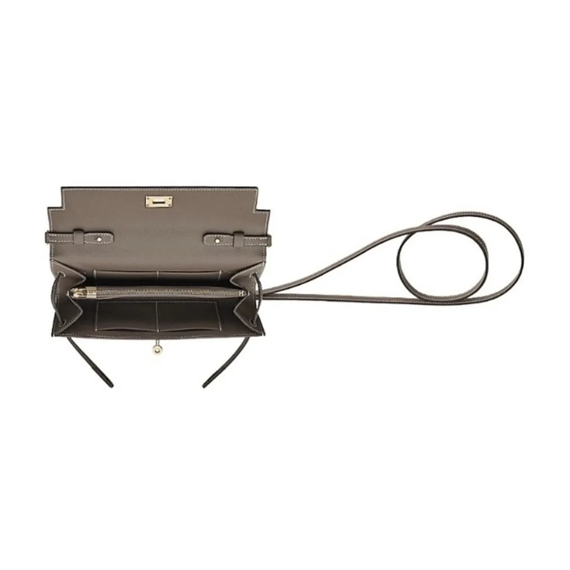 【上品シンプル】HERMES ケリー トゥ ゴー バッグ