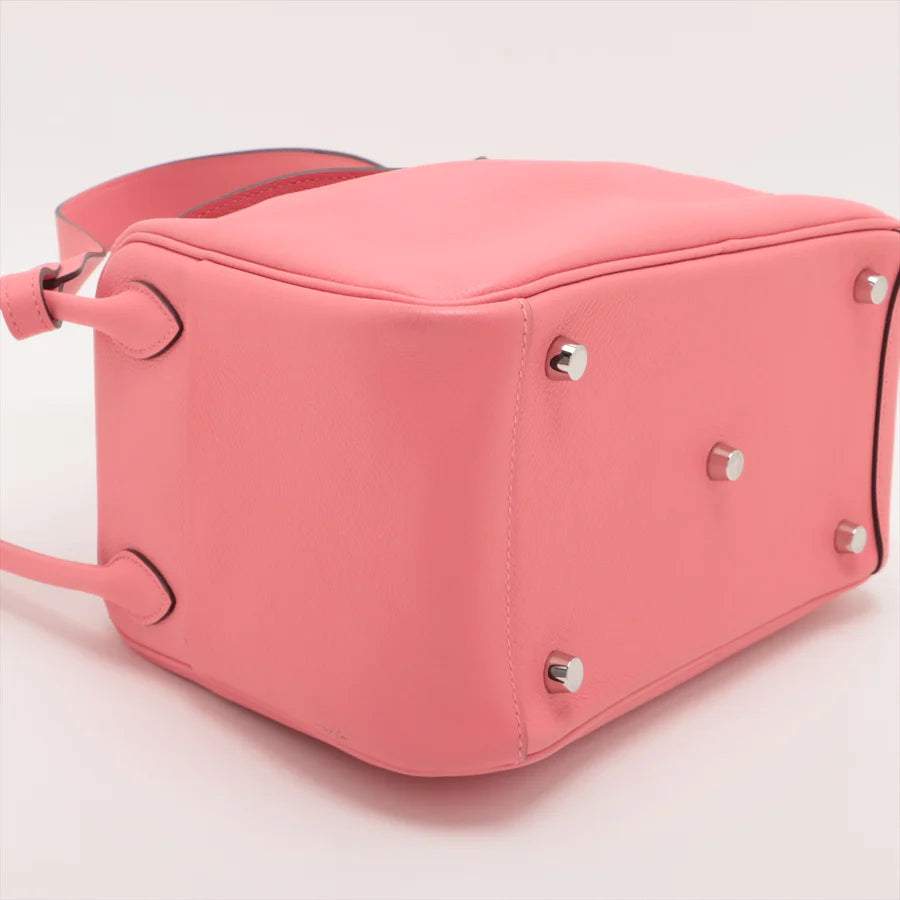 エルメス リンディ26 エバーカラー ローズアザレ シルバー金具