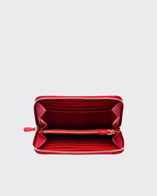 サフィアーノトライアングル ジップアラウンド長財布