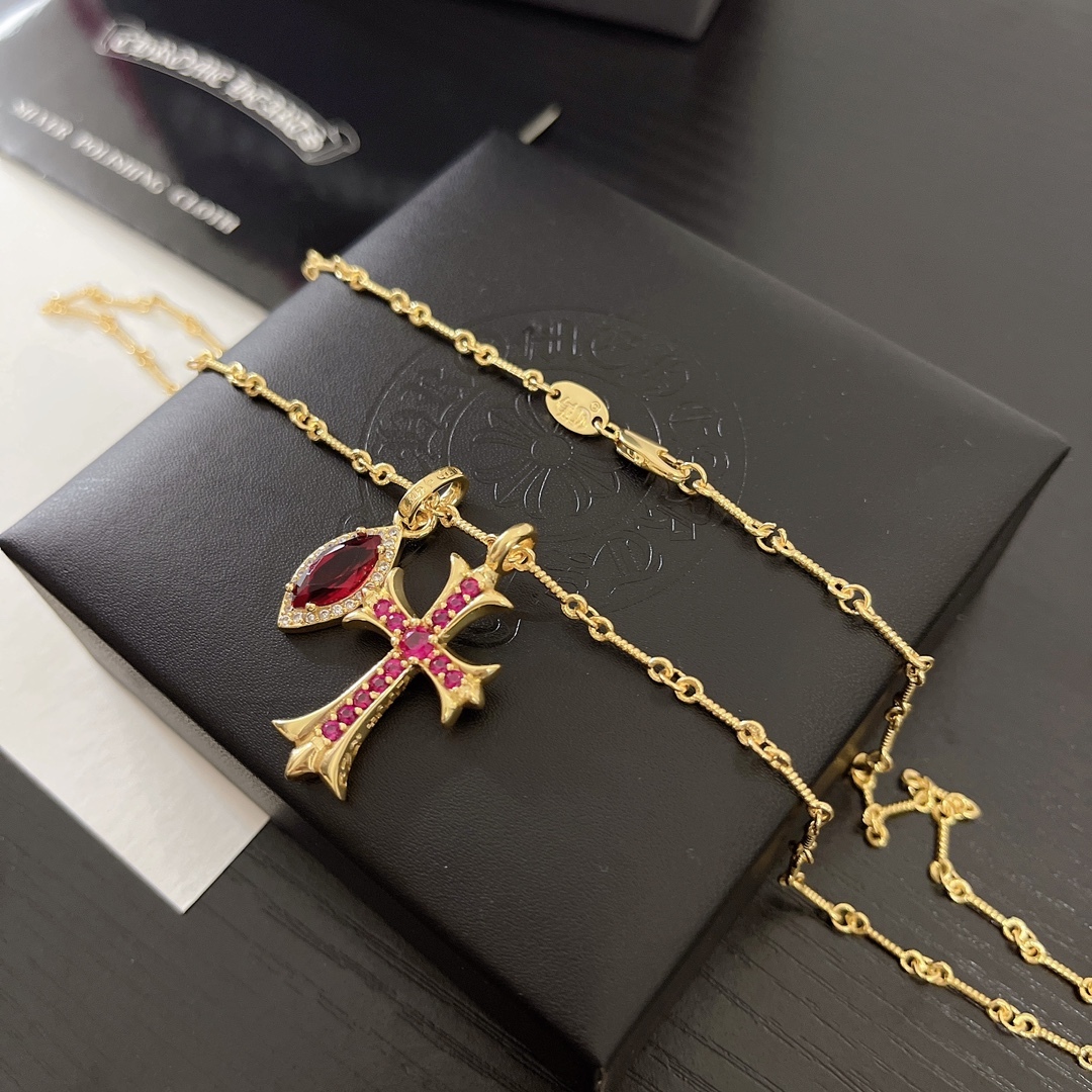 【Chrome Hearts】ネックレス、新しいネックレス万能シンプルファッションオーナメント