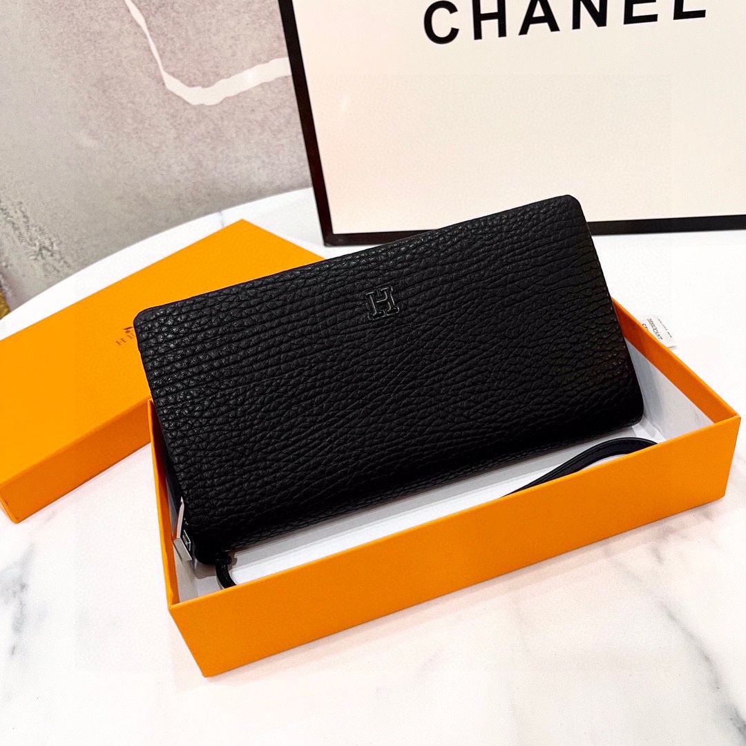 Hermes・レザー コンチネンタルウォレット 財布 折財布